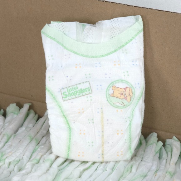 60 Pack Huggies‎ Little Snugglers Diapers Preemie Size P up to 6lbs NEW OPEN - Picture 1 of 3
